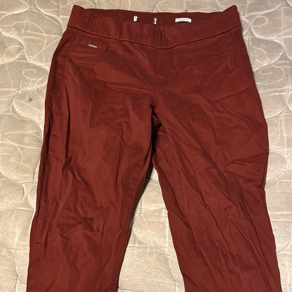 Rust Red Pants